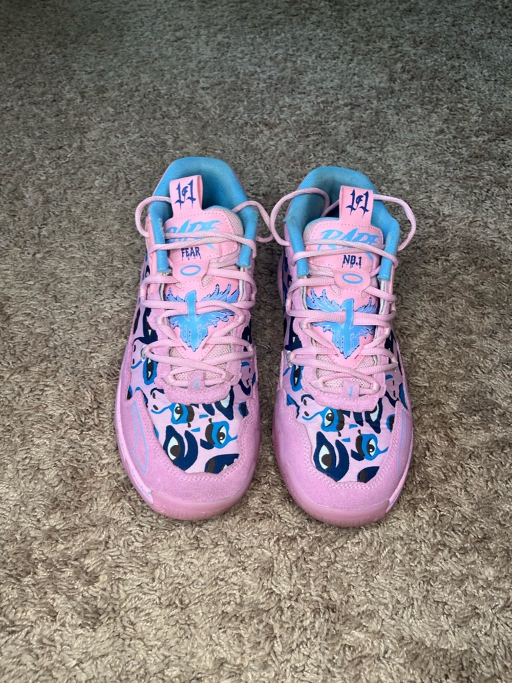 Puma LaMelo Ball MB.03 KidSuper Men’s 9.5/Women’s Size 11 - Picture 3 of 14